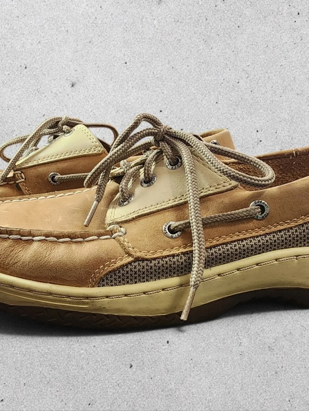 Sperry Top-Sider Leather Boat Shoes Men's 8W